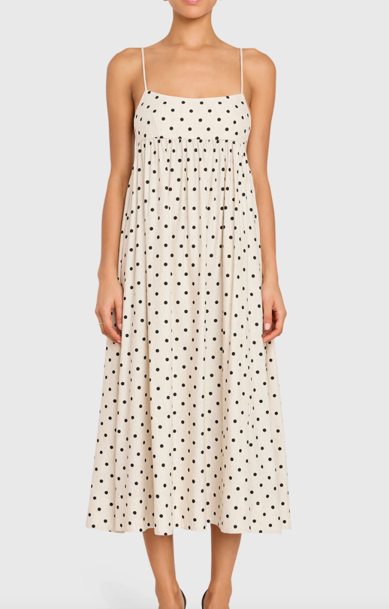 Amanda Uprichard Wynwood Dress in Beige and Black – Gigi's Closette Ltd