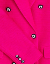 Load image into Gallery viewer, Vilagallo Hot Pink Top Coat with Gorgeous Detail
