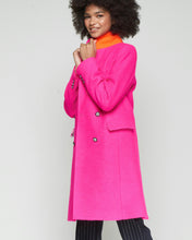 Load image into Gallery viewer, Vilagallo Hot Pink Top Coat with Gorgeous Detail
