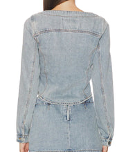 Load image into Gallery viewer, Amanda Uprichard Scorpio Denim Top
