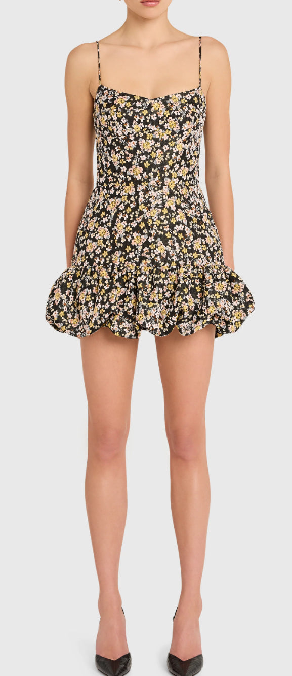 Amanda Uprichard Ivy Skort in Black Print