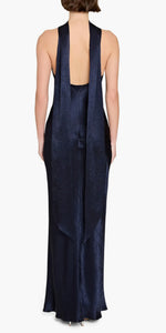 Amanda Uprichard Ashton Maxi Dress in Navy