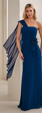 Load image into Gallery viewer, Mon Cheri CB908 Strapless Chiffon Gown with Flattering Detail
