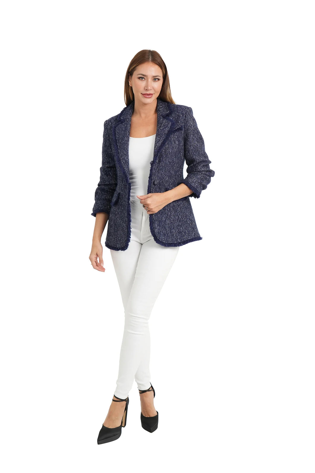 Love Token Keith Blazer in Navy