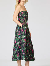 Load image into Gallery viewer, Sachin and Babi Cloque Shay Dress in Royal Gardens
