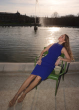 Load image into Gallery viewer, Emily Shalant Halter Mock Neck with Pearl Detail
