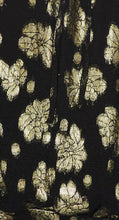 Load image into Gallery viewer, Amanda Uprichard Dallas Romper in Black and Gold
