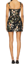 Load image into Gallery viewer, Amanda Uprichard Bethany Romper in Black and Gold
