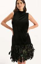Load image into Gallery viewer, Tyler Boe Colette Feather Dress
