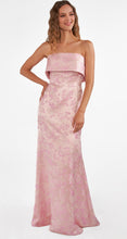 Load image into Gallery viewer, Jacquard B283023 Strapless Jacquard Dress with Fold Over Bust
