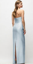 Load image into Gallery viewer, Dessy D886 Strapless Satin Twill Long Gown with Pleats
