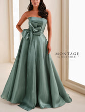Load image into Gallery viewer, Montage M4207 Strapless Organza Strapless Gown
