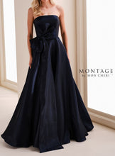 Load image into Gallery viewer, Montage M4207 Strapless Organza Strapless Gown

