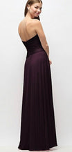 Load image into Gallery viewer, Dessy 3184 Strapless Chiffon Asymmetrical Long Gown
