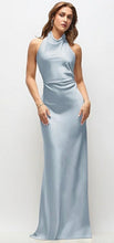 Load image into Gallery viewer, Dessy 6926 Halter Cowl Neck with Open Back
