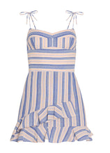 Load image into Gallery viewer, Amanda Uprichard Magnolia Romper in the Myers’s Stripe
