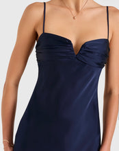 Load image into Gallery viewer, Amanda Uprichard Ira Maxi Dress in Navy
