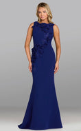 Feriani Gia Franco 12645 Sleeveless with Flowers and Beaded Detail