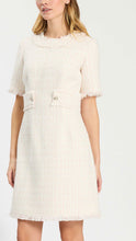 Load image into Gallery viewer, Tyler Boe 71302 Cloud Boucle Dress with Short Sleeve
