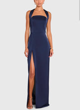Load image into Gallery viewer, Amanda Uprichard Cynthia Dress in Navy Blue
