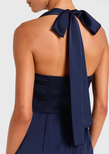 Load image into Gallery viewer, Amanda Uprichard Cynthia Dress in Navy Blue
