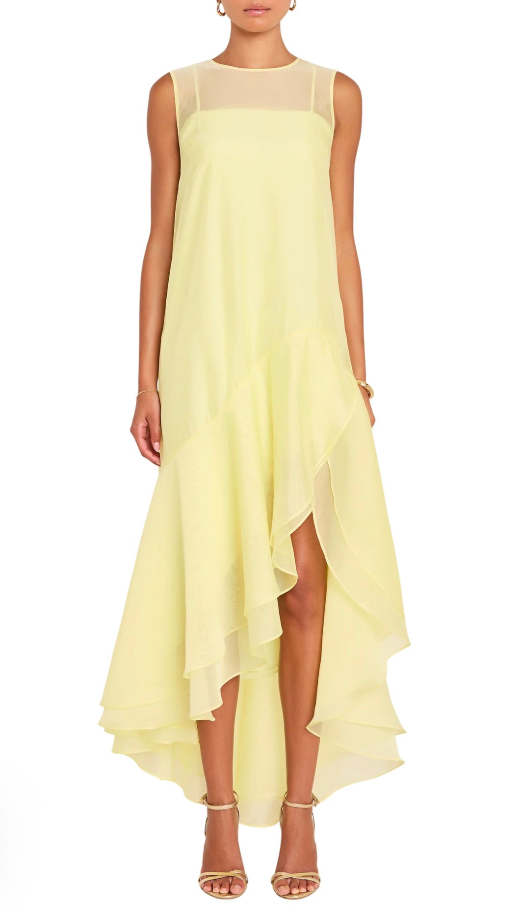 Amanda Uprichard Edwine Maxi Dress in Butter  Gigi's Closette Ltd.