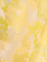 Load image into Gallery viewer, Jovani 45289 Yellow Floral Strapless Gown with Wrap
