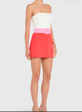 Load image into Gallery viewer, Amanda Uprichard Fae Romper in Ivory Crimson
