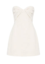 Load image into Gallery viewer, Amanda Uprichard Rachelle Dress in Ivory
