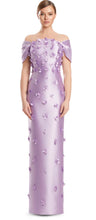 Load image into Gallery viewer, Daymor 3220 Strapless Long Gown with Flower Appliqué Detail
