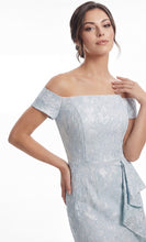 Load image into Gallery viewer, Jasmine K288060 Off the Shoulder Jacquard Long Gown
