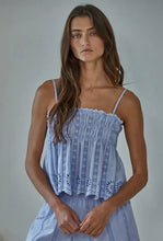 Load image into Gallery viewer, The Bella Top in Lavender Cotton
