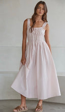 Load image into Gallery viewer, The Stella Dress in Blush Cotton
