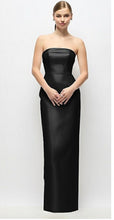 Load image into Gallery viewer, Dessy D880 Classic Strapless Column Dress with Bow at Waist
