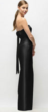 Load image into Gallery viewer, Dessy D880 Classic Strapless Column Dress with Bow at Waist
