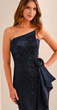 Load image into Gallery viewer, Montage M3219 Strapless Gown with Lace Detail

