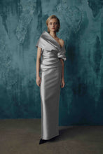 Load image into Gallery viewer, Frascara 5112 Strapless Gown with Draped Bodice
