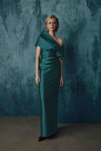 Load image into Gallery viewer, Frascara 5112 Strapless Gown with Draped Bodice
