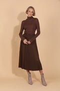 Load image into Gallery viewer, Extra Fine Merino Wool Mock Nek Sweater with Sequin Detail
