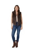 Load image into Gallery viewer, Love Token Jill Vest in Brown
