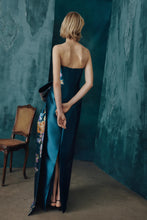 Load image into Gallery viewer, Frascara 5151 Strapless Long Gown with Bow and Streamer Detail
