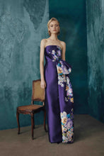 Load image into Gallery viewer, Frascara 5151 Strapless Long Gown with Bow and Streamer Detail
