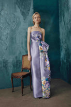 Load image into Gallery viewer, Frascara 5151 Strapless Long Gown with Bow and Streamer Detail
