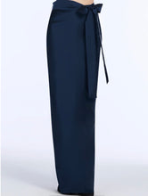 Load image into Gallery viewer, Emily Shalant Column Skirt with Sash
