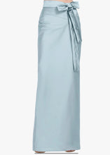Load image into Gallery viewer, Emily Shalant Column Skirt with Sash
