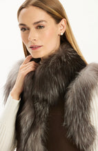 Load image into Gallery viewer, Tyler Boe Foxy Fur and Suede Vest
