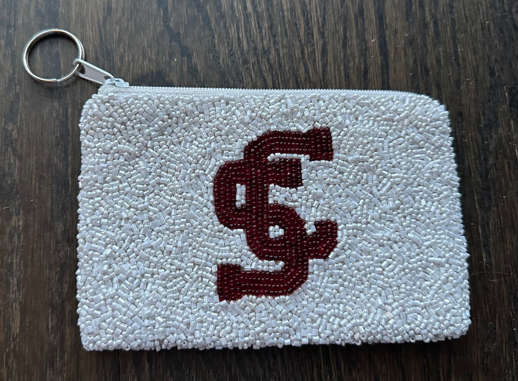 Santa Clara Beaded Coin Purse