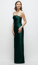 Load image into Gallery viewer, Dessy D880 Classic Strapless Column Dress with Bow at Waist
