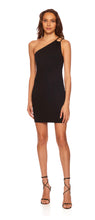 Load image into Gallery viewer, Susana Monaco One Arm Double String Dress in Black
