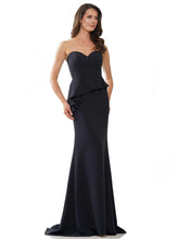 Load image into Gallery viewer, Strapless Crepe Gown with Jacket
